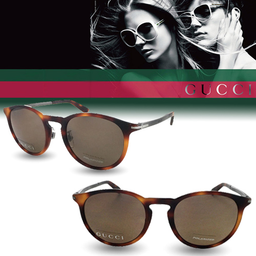 GUCCI
復古圓框偏光太陽眼鏡