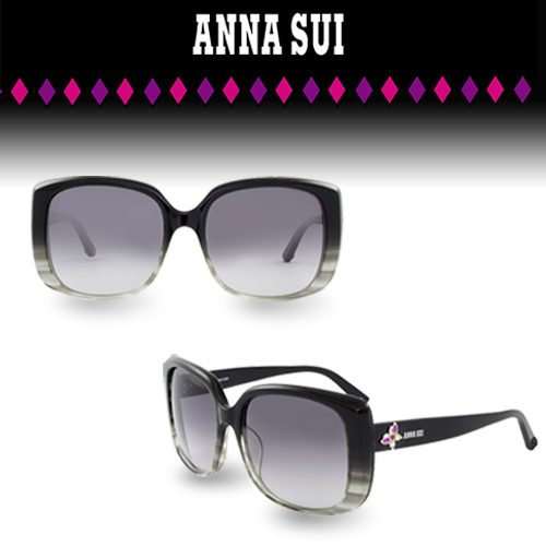 Anna Sui 安娜蘇 
大理石紋半透框太陽眼鏡