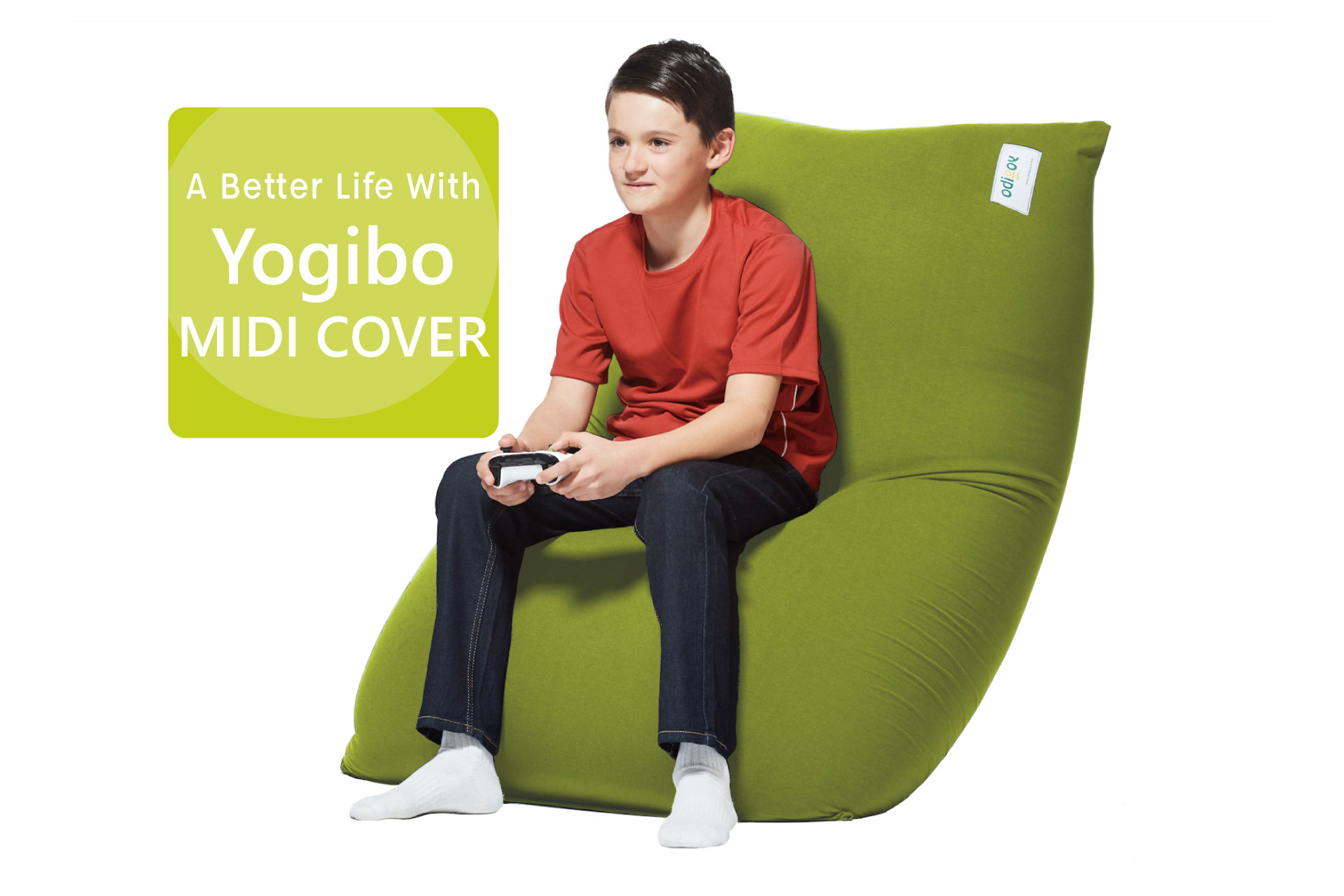 Yogibo Midi Cover 室內中型沙發布套-單色款
