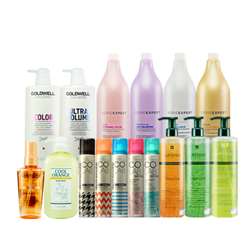 KERASTASE 卡詩 
花漾粉/金緻柔馭露組合