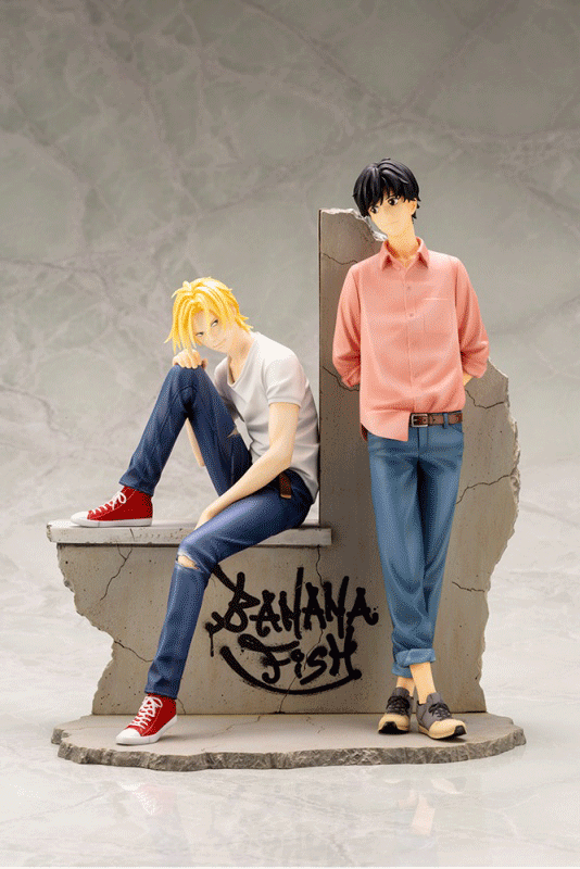 Kotobukiya / ARTFX J / 1/8 / BANANA FISH / 戰慄殺機 / 亞修&英二 / PVC