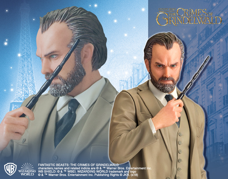 Kotobukiya / 1/10 / ARTFX+ / 哈利波特 / 怪獸與牠們的產地 / 怪獸與葛林戴華德的罪行 / 阿不思·鄧不利多
