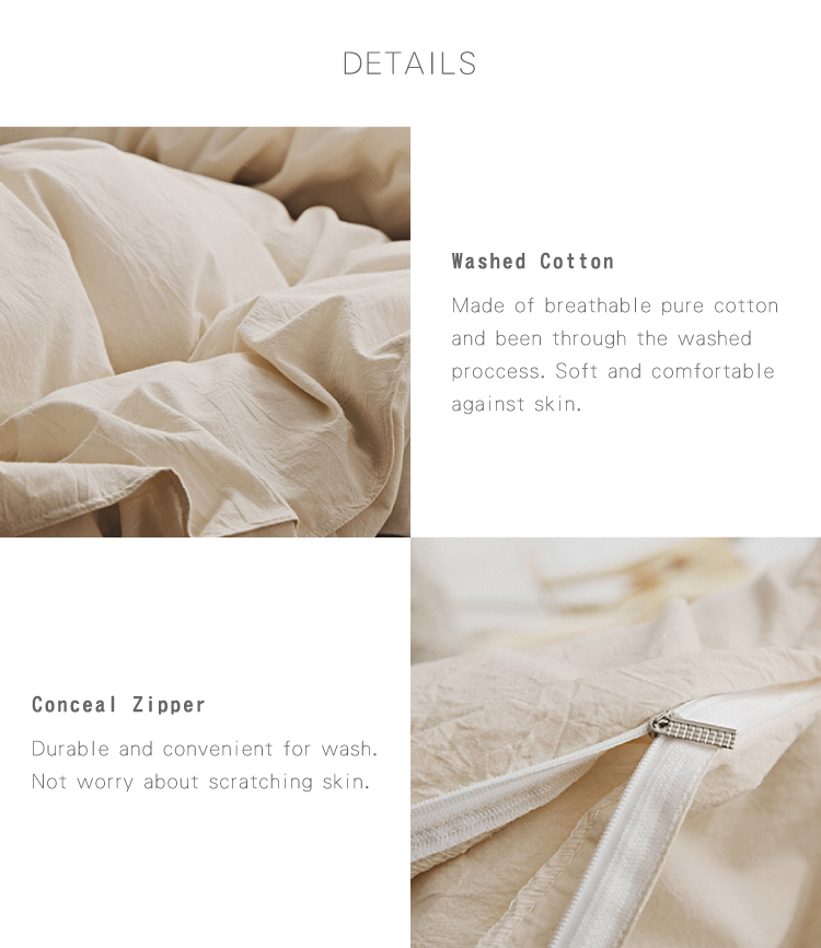 Faded Breeze Washed Cotton Bedding Set