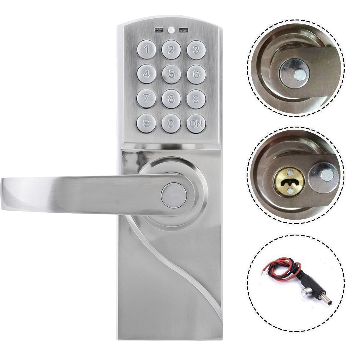 outdoor keyless door lock