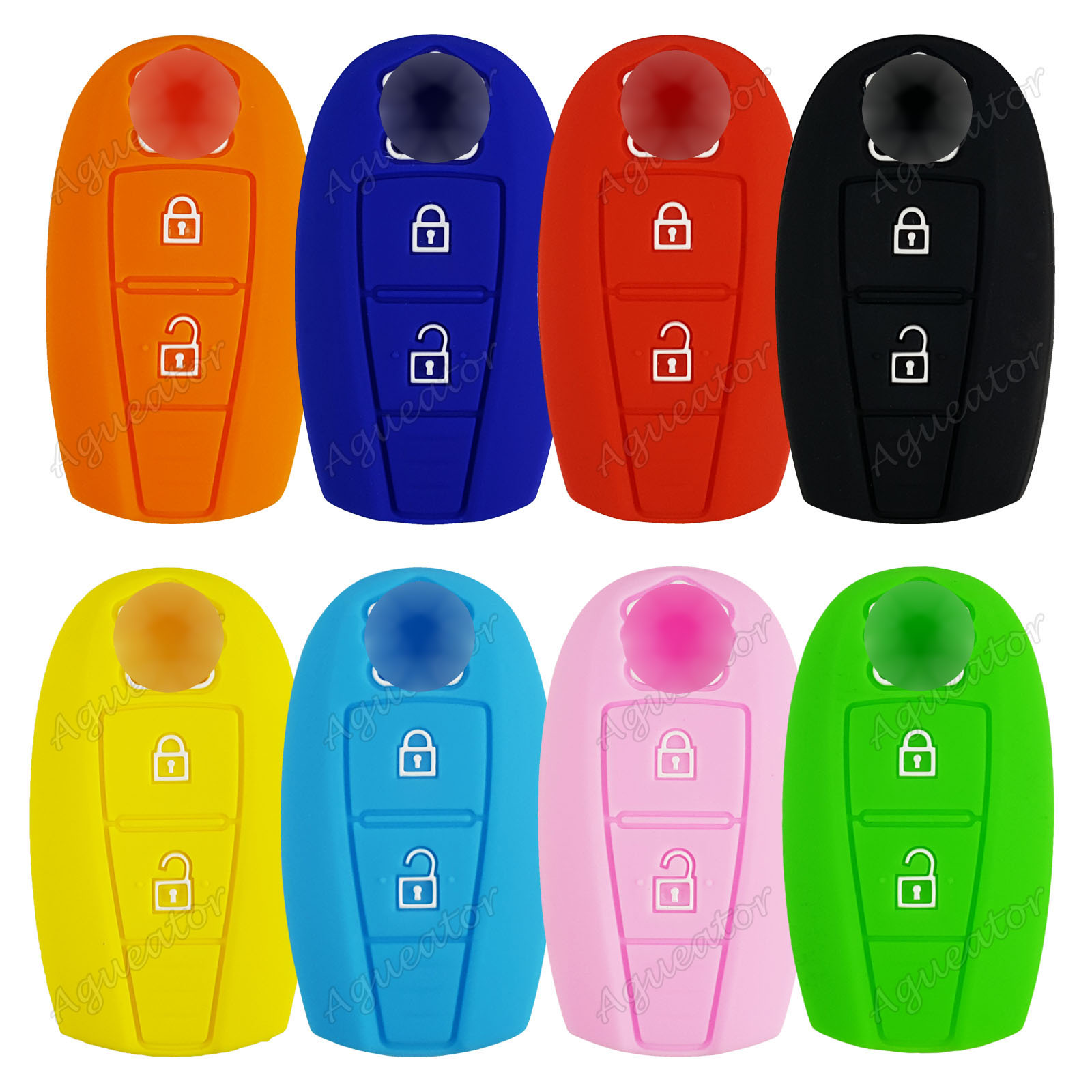 Rubber Key Fob Remote COVER CASE For Suzuki SX4 Swift Kizashi Vitara S-CROSS 3B