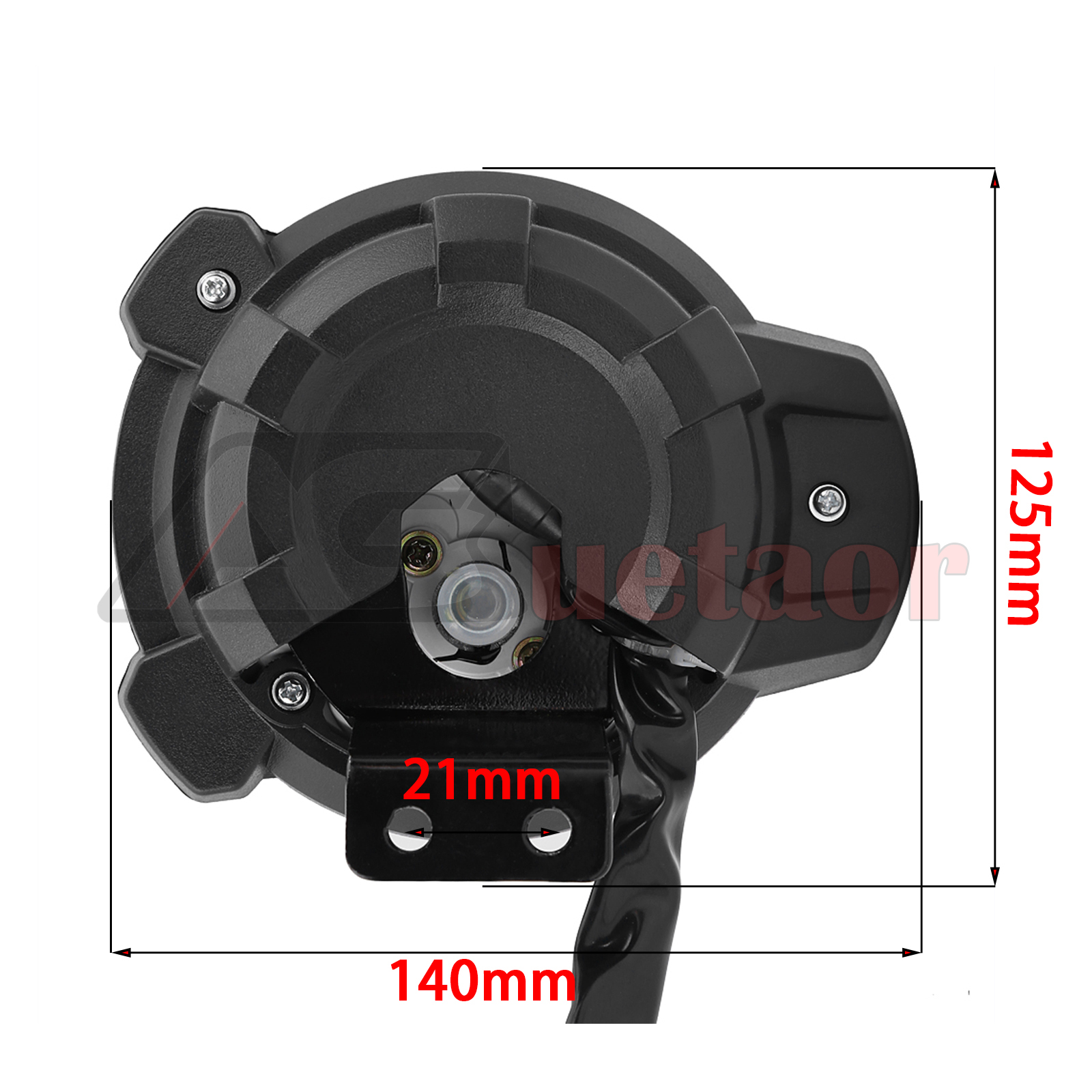 Lcd Digital Motorcycle Bike Led Speedometer Odometer Tachometer Gauge Js 7color