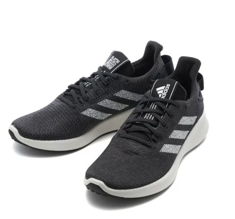 Adidas SENSEBOUNCE STREET W 女款灰黑色運動慢跑鞋-NO.G27272