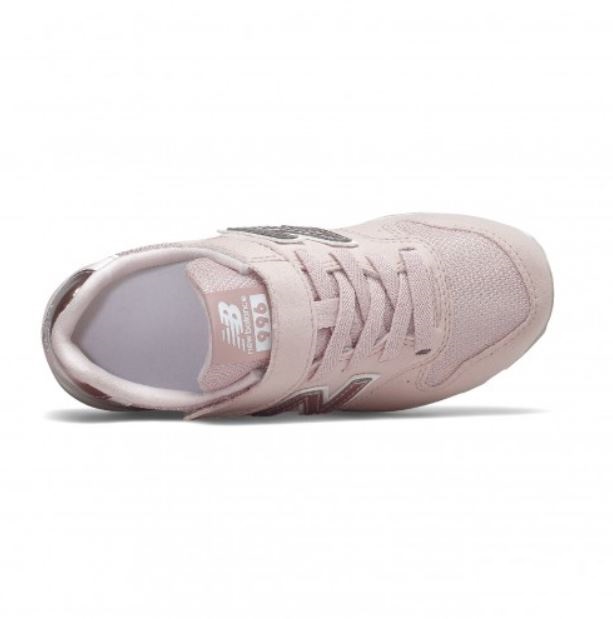 New Balance 4-7歲童鞋粉色運動鞋-NO.YV996PPK