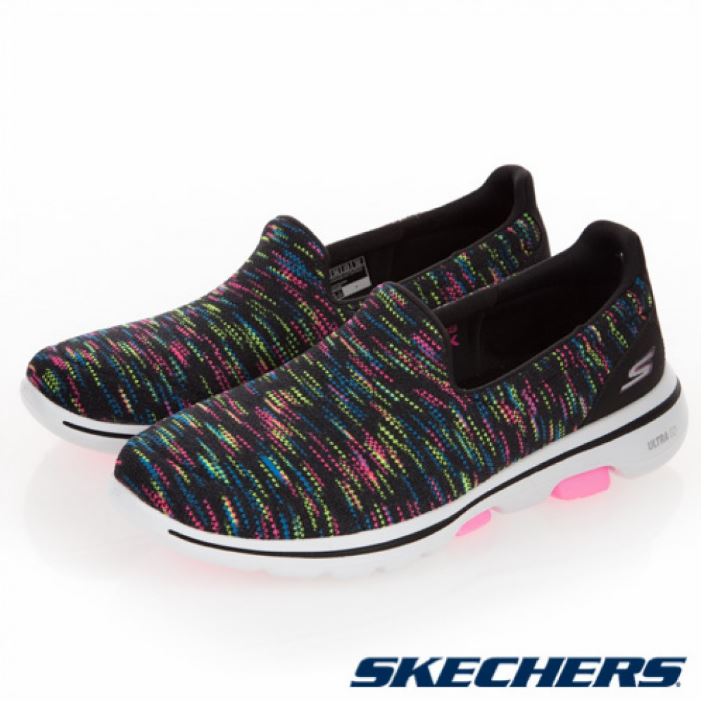 SKECHERS系列-GOWALK 5 女款健走鞋-NO.15912BKMT