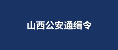 通缉汾阳董家庄村张世刚!山西警方集中追捕100名负案在逃重大犯罪嫌疑人!!