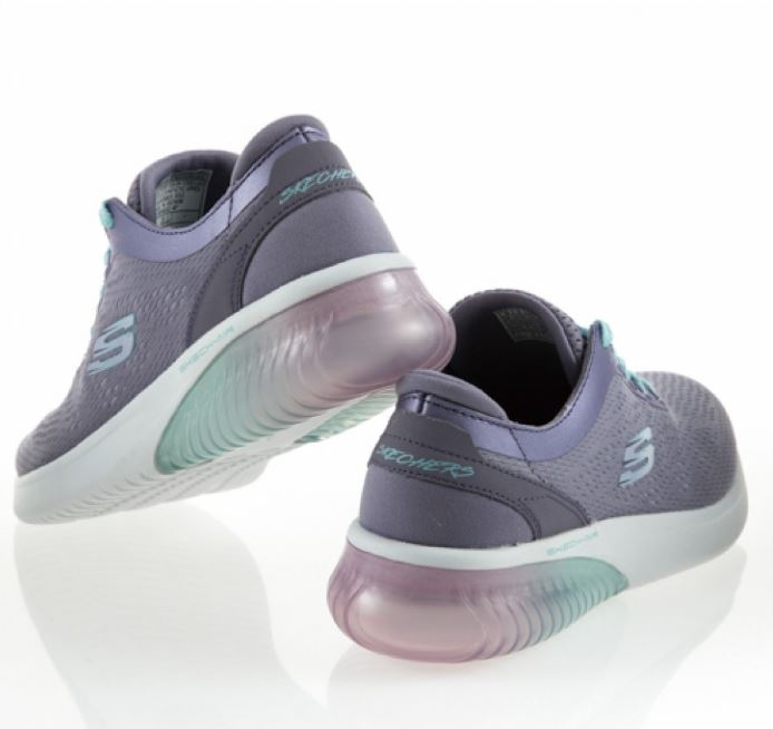 SKECHERS系列-SKECH-AIR ULTRA FLEX 女款紫綠色運動慢跑鞋-NO.13293LAV