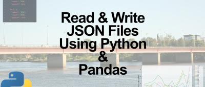 如何使用Python 和 Pandas读写JSON文件 如何使用Python 和 Pandas读写JSON文件
