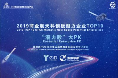 未来宇航&亿欧“2019商业航天科创板潜力企业TOP10”投票活动开始
