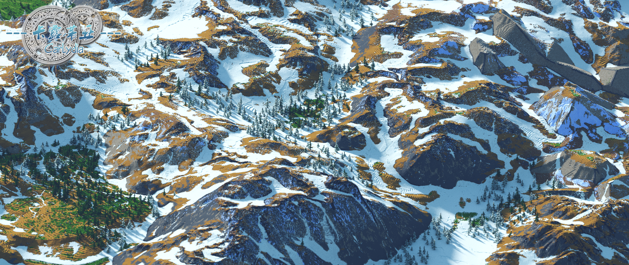 Great northern hills with sparse taiga forests