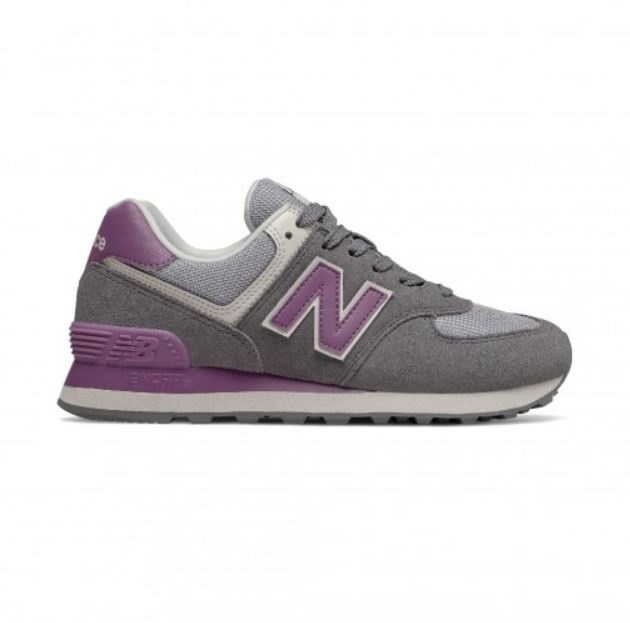 New Balance WOMEN LIFESTYLE 女款灰紫經典復刻鞋-NO.WL574LDB