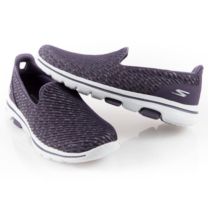 SKECHERS系列-GOWALK 5 女款深紫色健走鞋-NO.15906PUR