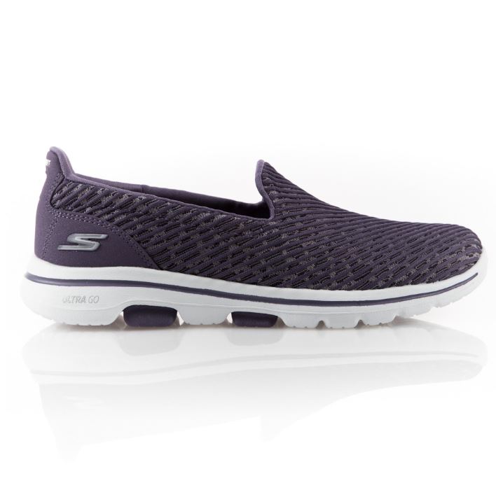 SKECHERS系列-GOWALK 5 女款深紫色健走鞋-NO.15906PUR