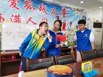 西安市基督教女青年会义工联盟探访“阳光家园” 西安市基督教女青年会义工联盟探访“阳光家园”