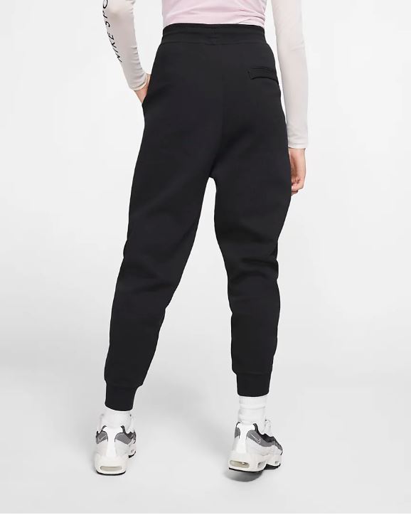 NIKE服飾系列-Sportswear Swoosh 女款黑色運動長褲-NO.BV3938011