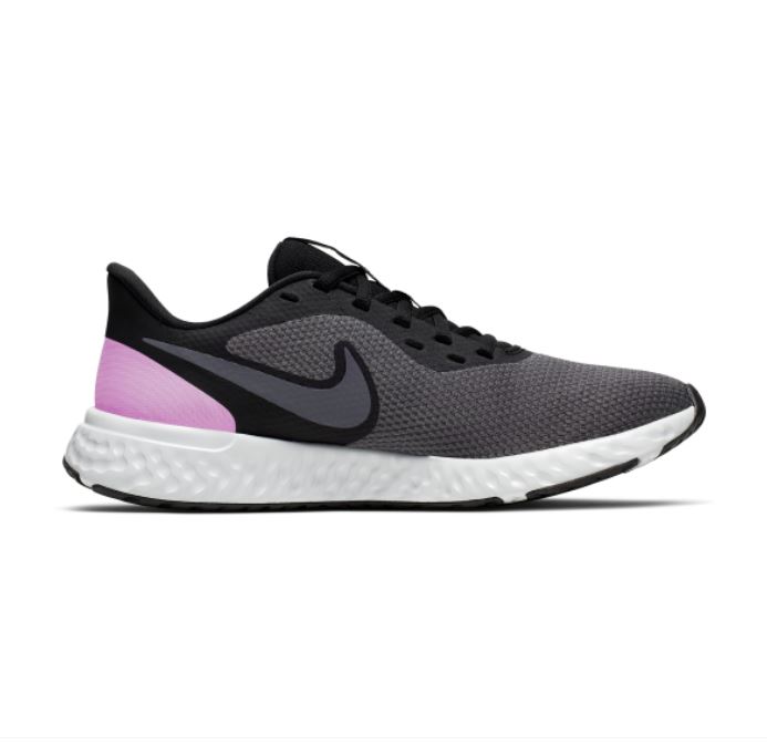 NIKE系列-REVOLUTION 5 女款黑灰粉運動慢跑鞋-NO.BQ3207004