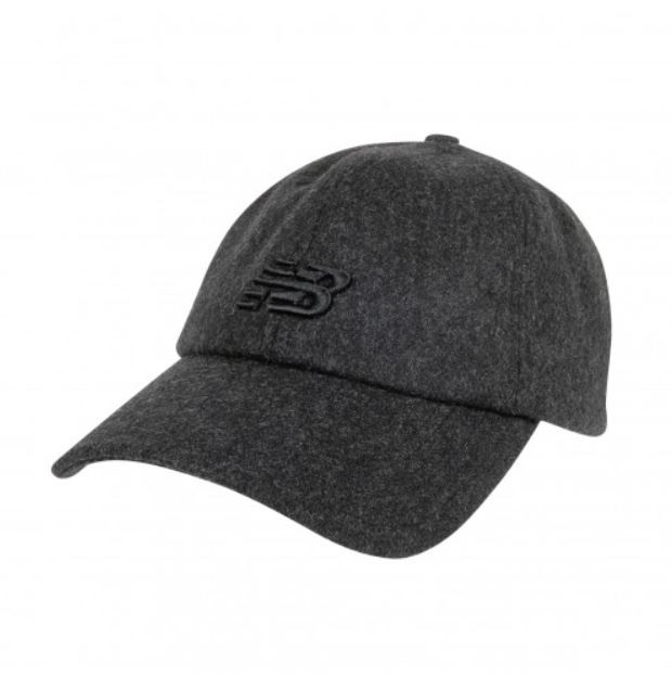 New Balance 灰色羊毛LOGO帽-NO.LAH93006CLR