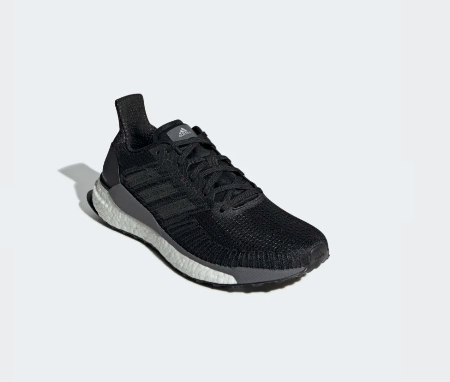 Adidas SOLARBOOST 19 SHOES 女款黑色運動慢跑鞋-NO.F34086