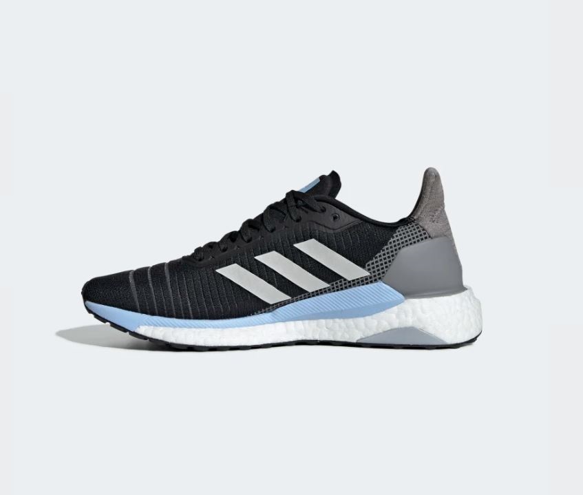 Adidas SOLAR GLIDE 19 SHOES 女款黑藍運動慢跑鞋-NO.G28038