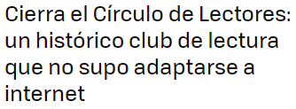 D.E.P. circulo de lectores