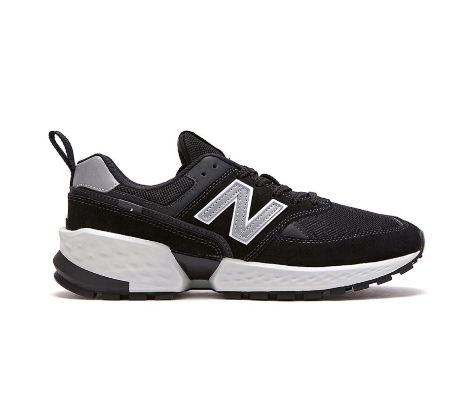New Balance 男款黑白運動休閒鞋-NO.MS574ACL
