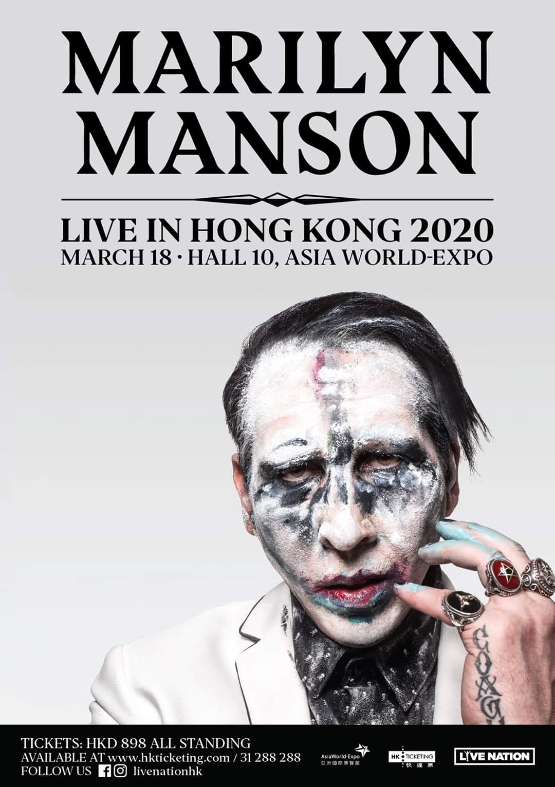 Marilyn Manson Live in Hong Kong 2020 - 香港高登討論區
