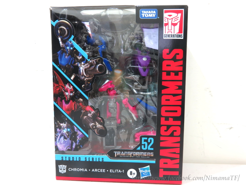 達人專欄] 「開箱」變形金剛Studio Series 52 Arcee Chromia