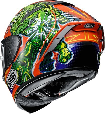 瀧澤部品日本SHOEI X-14 頂級Power Rush TC-8 全罩安全帽X-Spirit 透氣