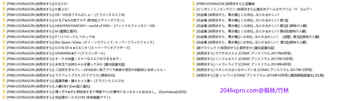[2D全彩/合集]这个公司…有点奇怪！ “PINK☆DORAGON”x32合集[413MB] - 夕颜ACG