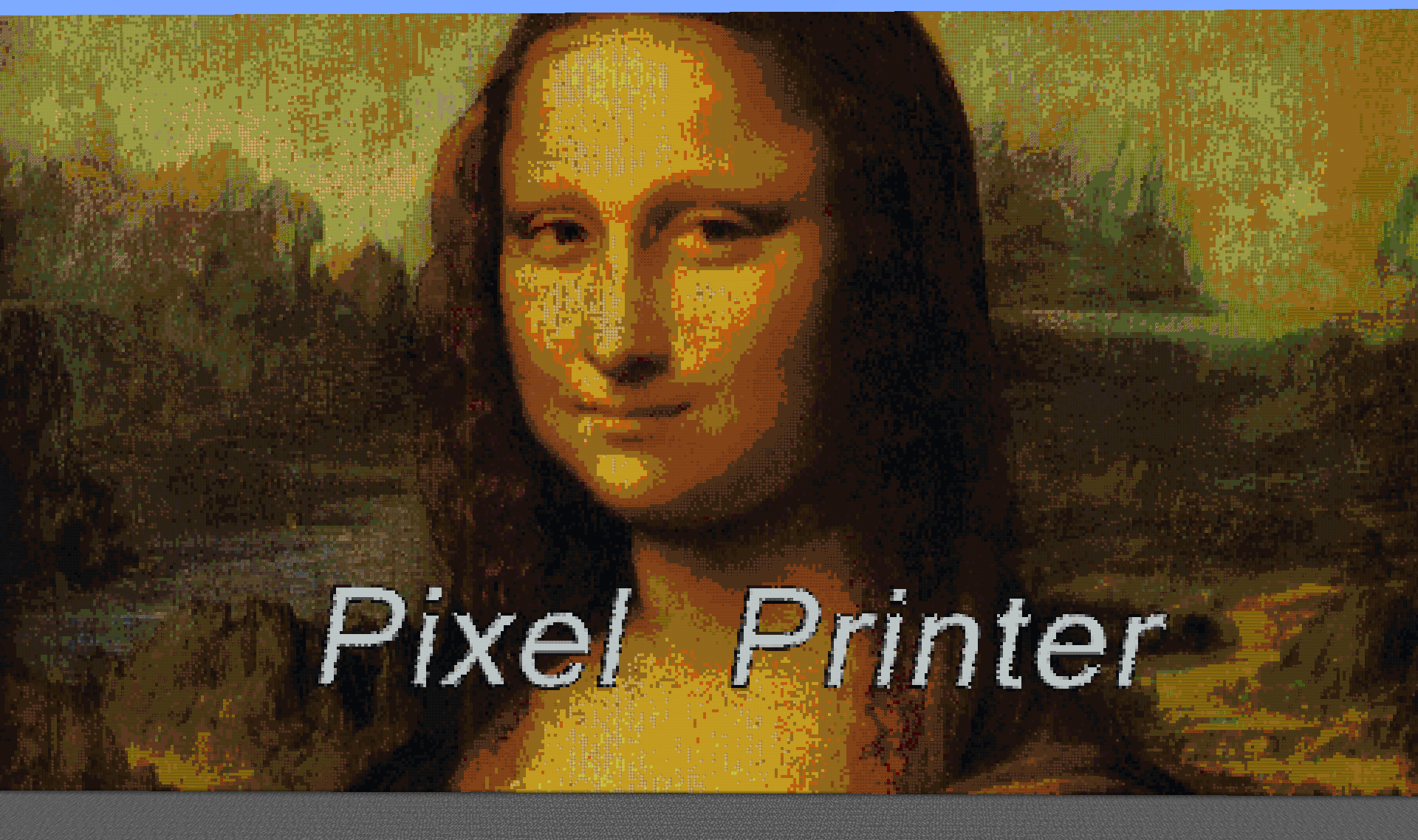 娱乐 机制 Pixelprinter 在游戏中生成像素画 1 9 1 15 X 服务端插件 Minecraft 我的世界 中文论坛 手机版 Powered By Discuz
