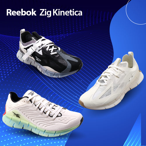 Reebok 慢跑鞋 
Zig Kinetica