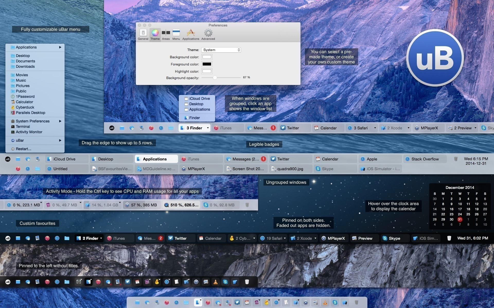 uBar