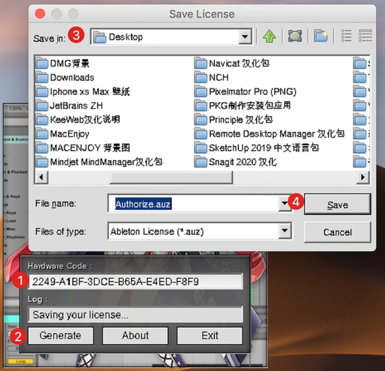 Ableton live 10 authorize.auz file download mac
