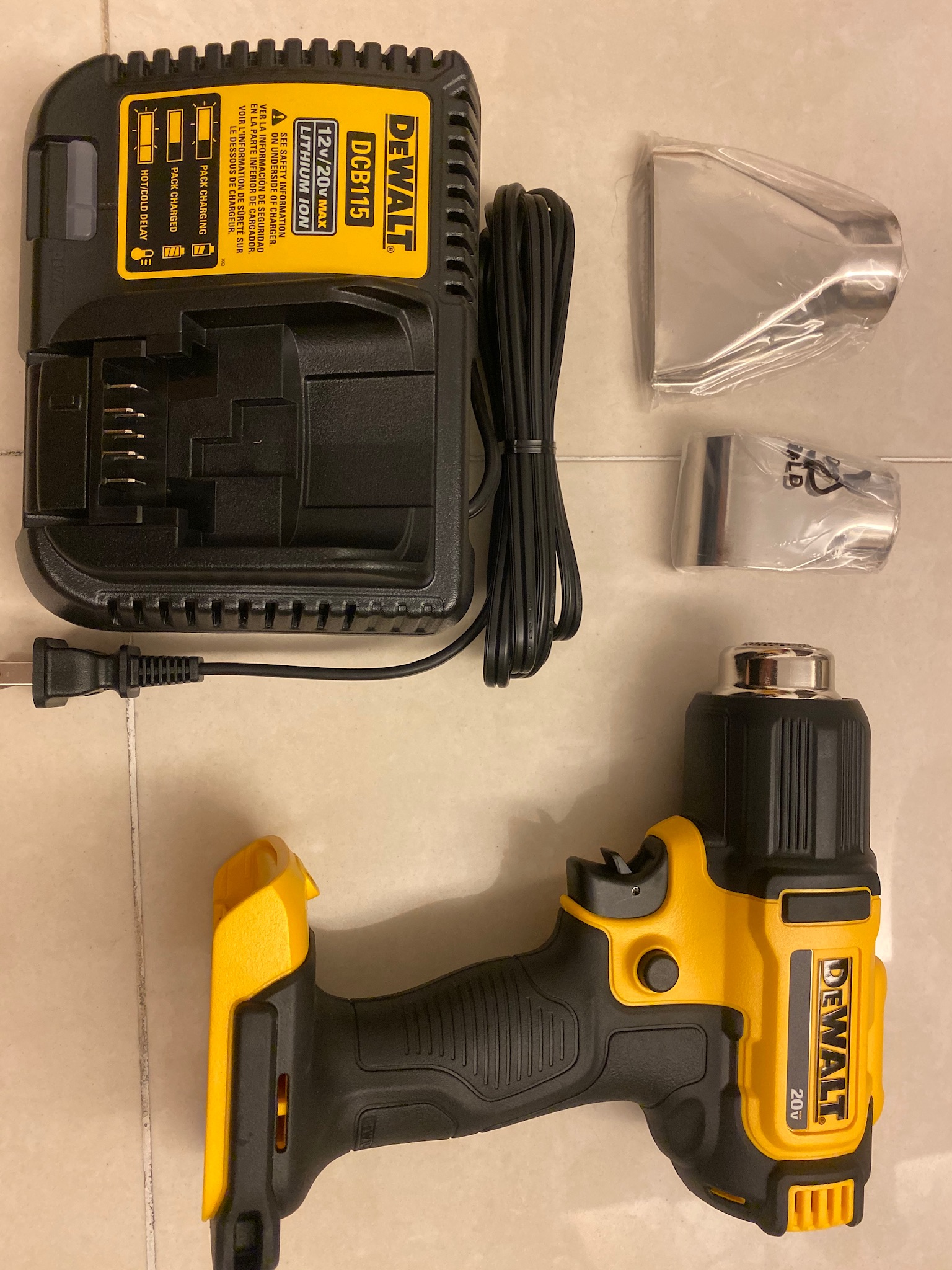 [全新]DEWALT 20V MAX Cordless Heat Gun (DCE530) END 03/06/2020 交易完結