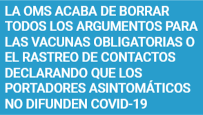 Información importante