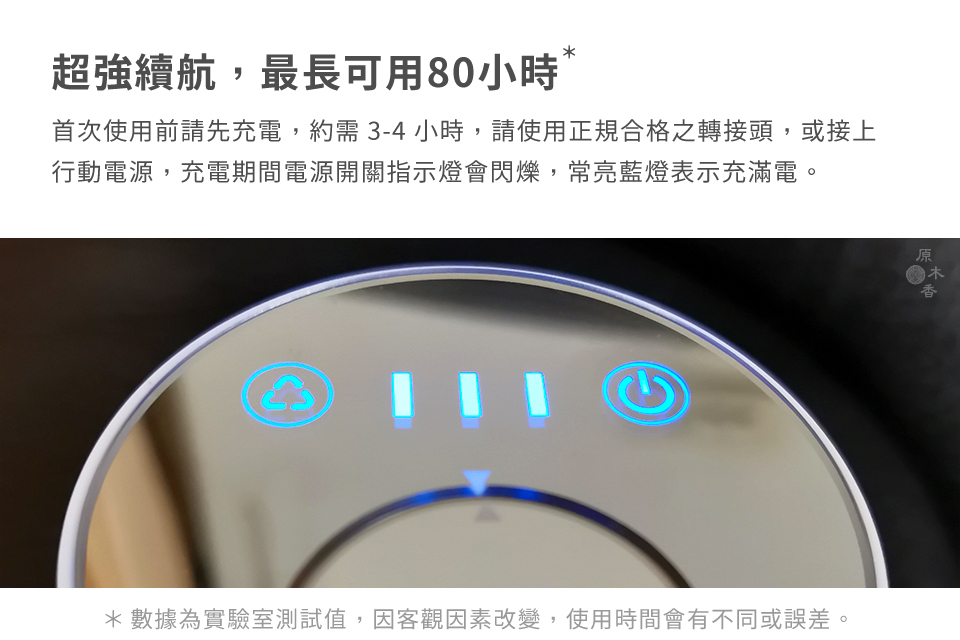 超強續航 ,可用80小時
