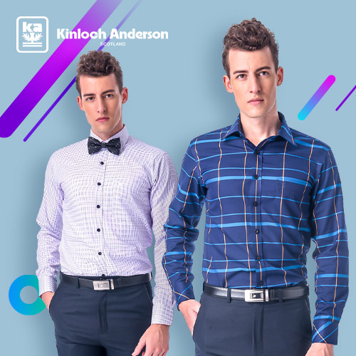 金安德森
紳士襯衫/領帶/皮帶