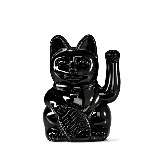 【サマーギフト】DONKEYPRODUCTS招き猫-ねこラッキーとカラフル招き猫 - 置物 - その他の素材 ゴールド