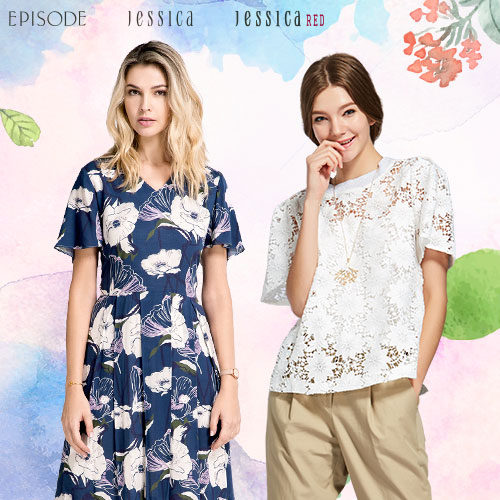 JESSICA x EPISODE
新款洋裝/針織/雪紡衫