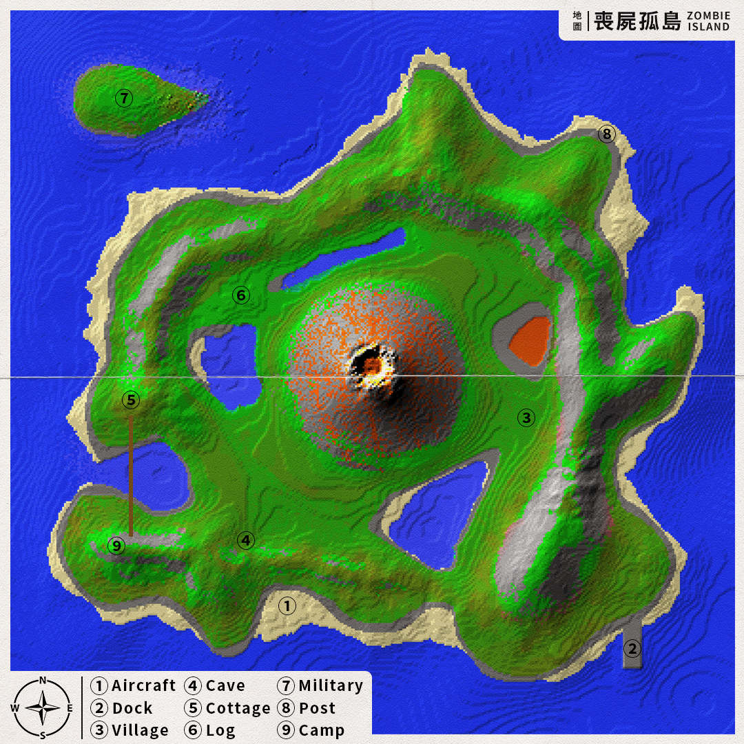 Isla De Supervivencia Minecraft Map