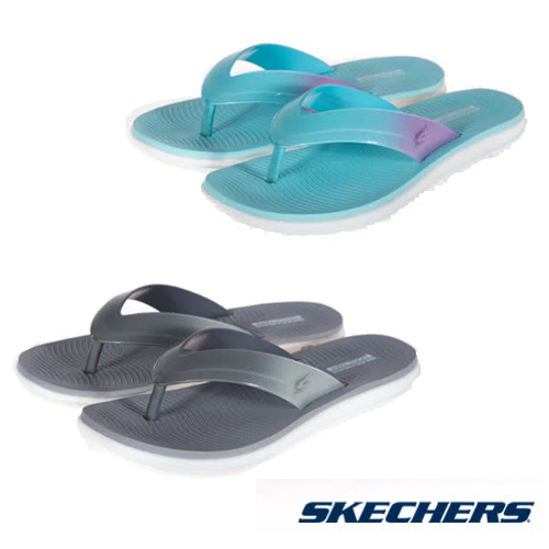 SKECHERS 
女健走涼拖鞋