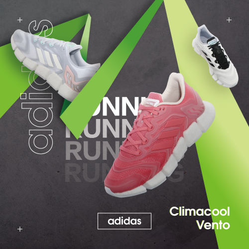 adidas 女慢跑鞋 
Climacool Ventania 