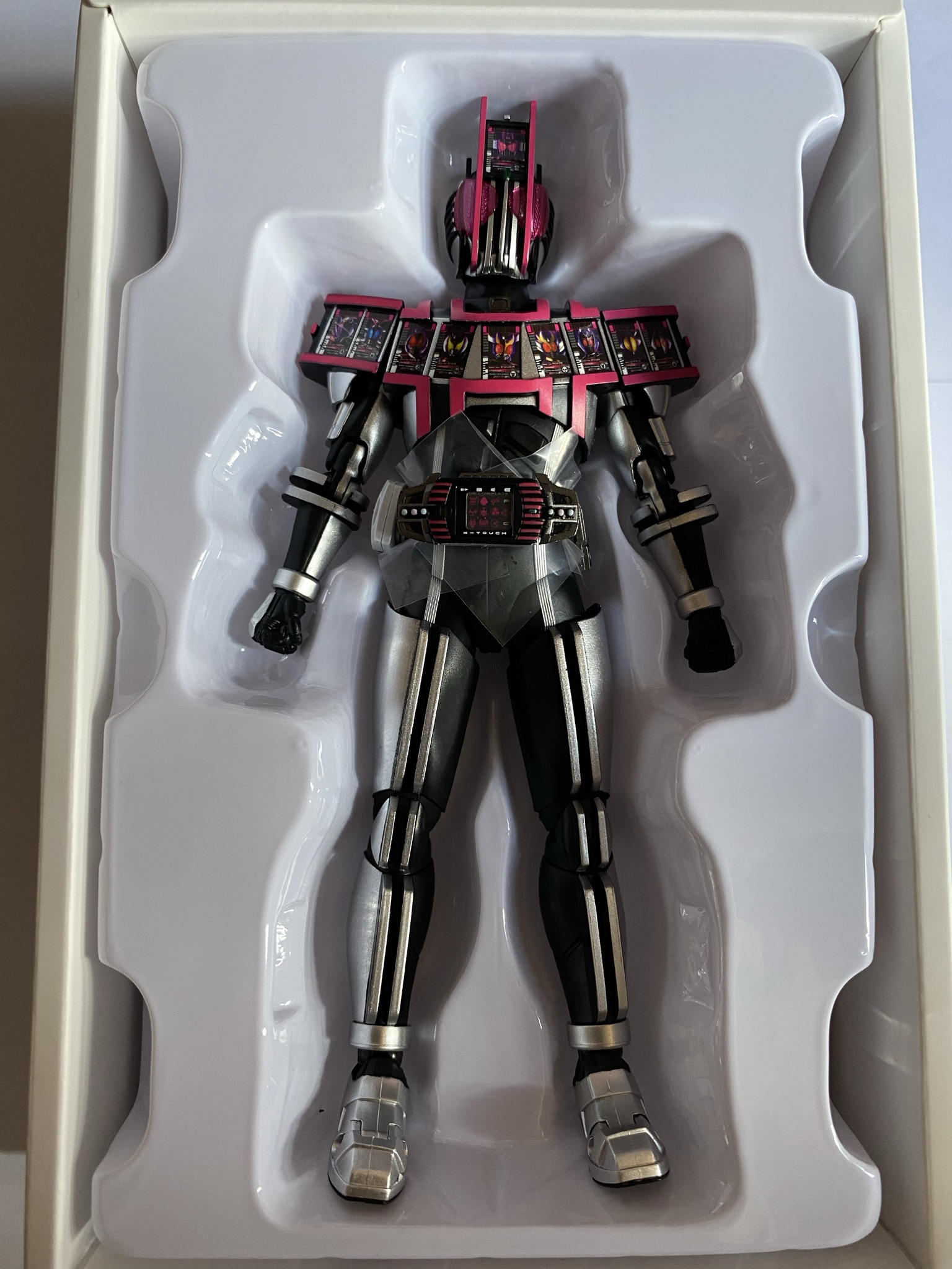 [入嚟傾吓拉打造型] 神主牌登場！SHF真骨雕 幪面超人Decade 開箱 - 玩具台 - 香港高登討論區