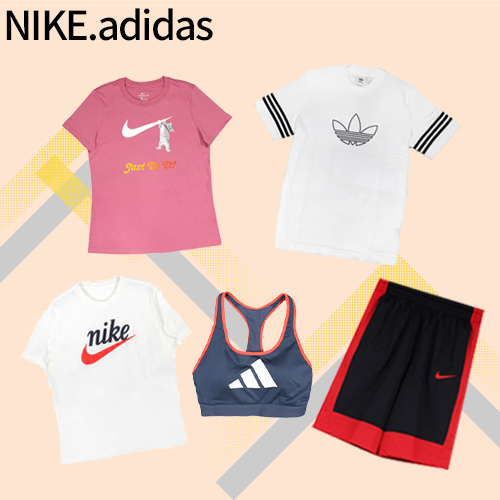 NIKE.adidas
男女運動服飾5折起