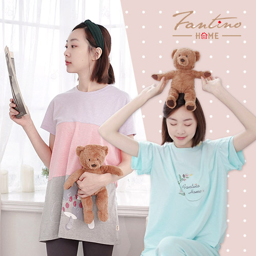 FANTINO
有機棉短袖家居服