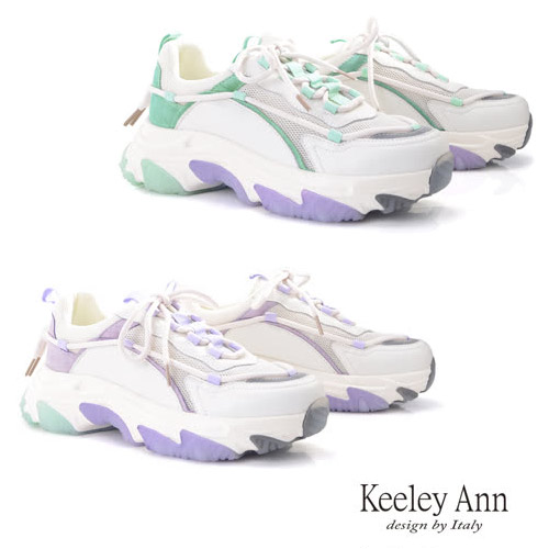 Keeley Ann
韓版撞色流線型休閒鞋
